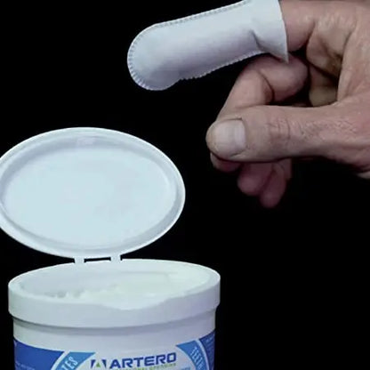 Artero fingerpads för tandrengöring