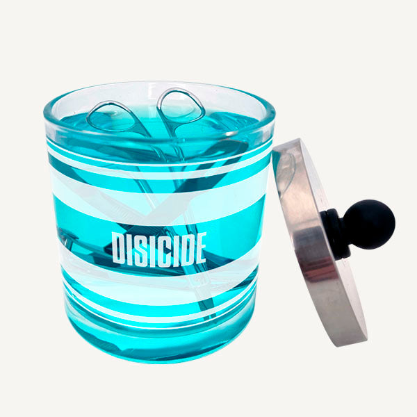 Disicide glasburk för desinfektion Manicure