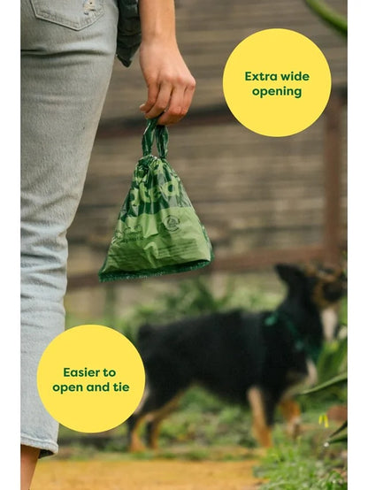 Earth Rated Bajspåsar med handtag 120st