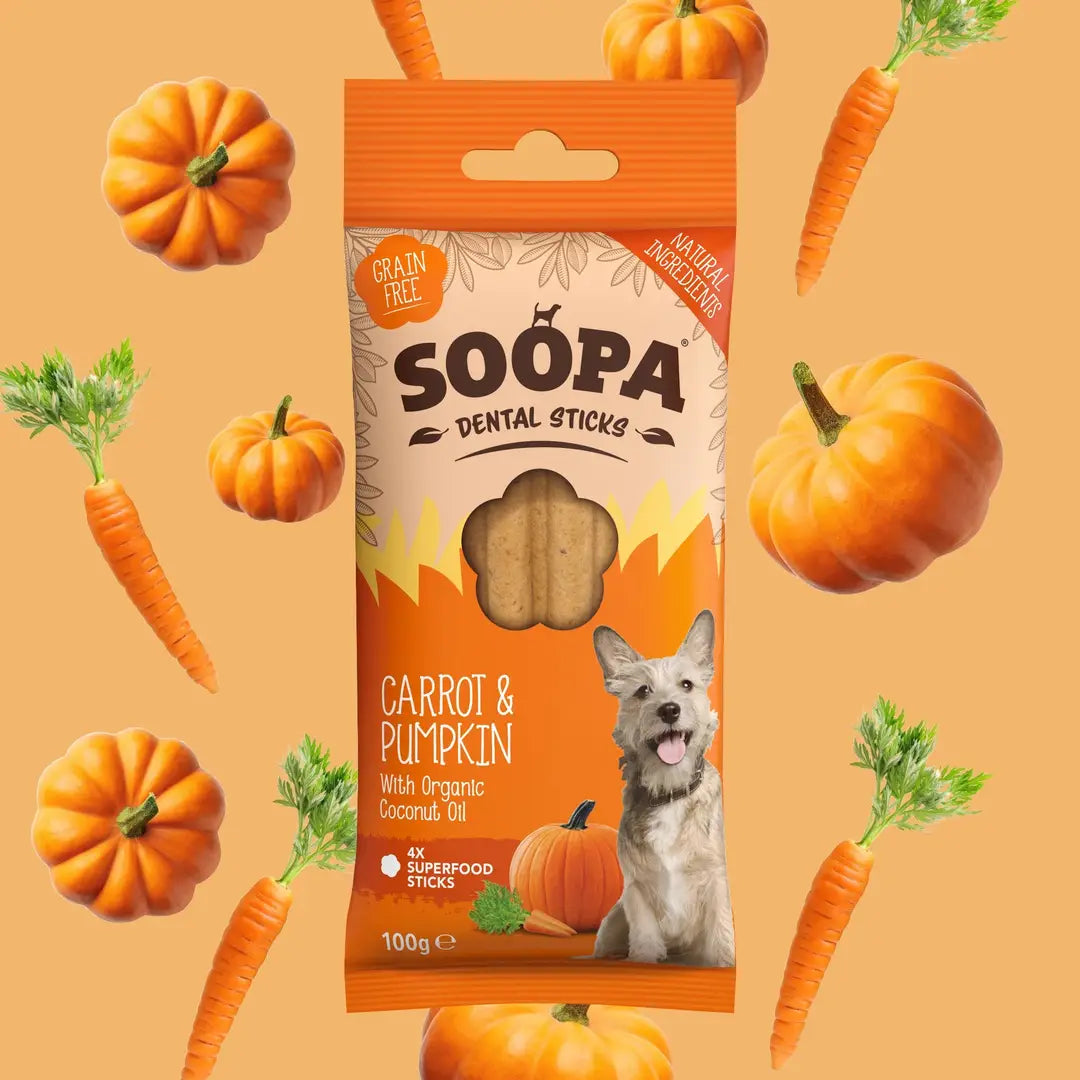 SOOPA Dental Sticks med Morot & Pumpa