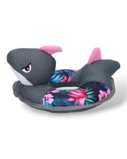 CoolPets vattenleksak hund- Ring Sharky Flamingos