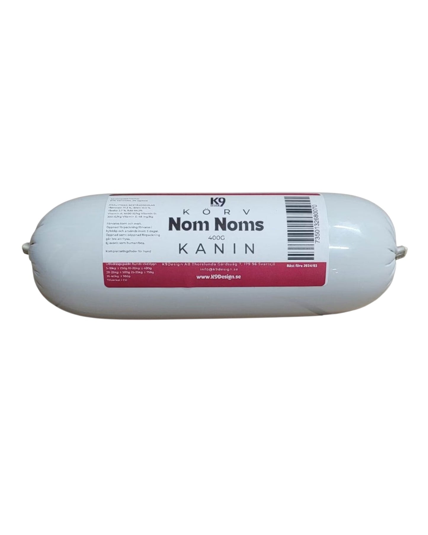 Nom Noms KÖRV- KANIN 400g