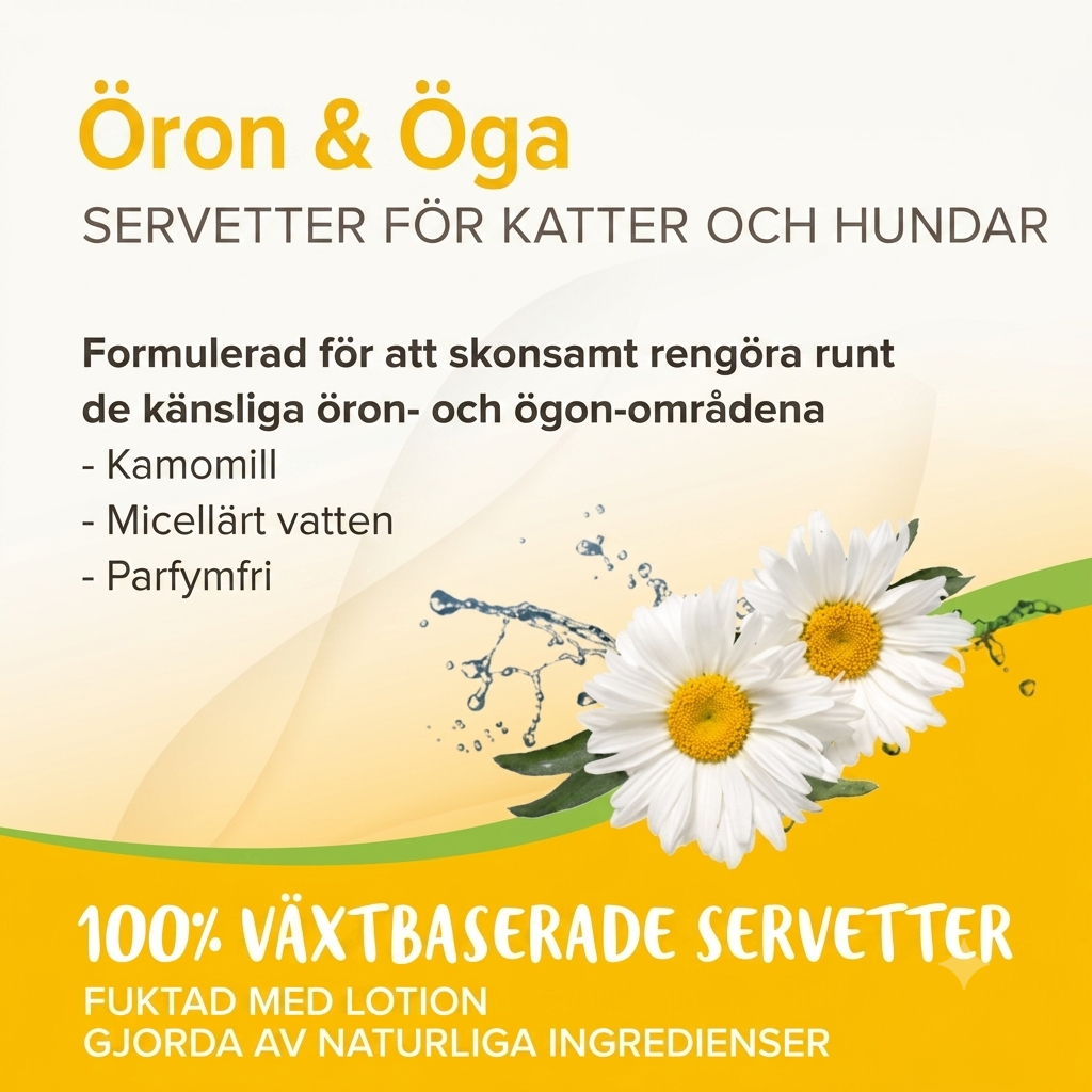 Beaphar BIO Pet Wipes Ögon & Öron 30st
