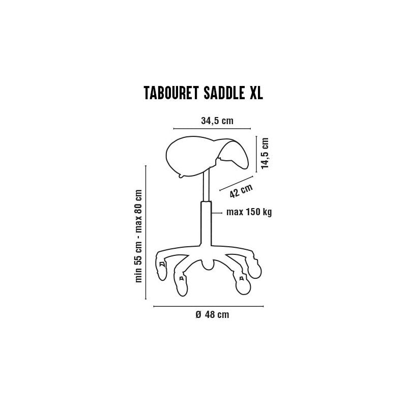 Trimmebænk-Sadelstol
