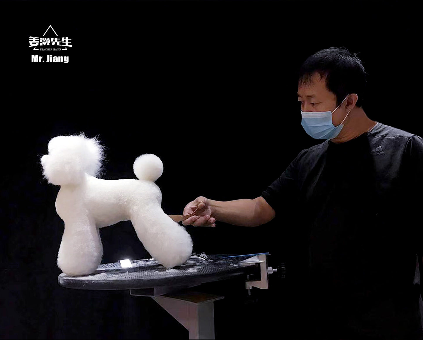 Mr. Jiang Teddy Päls hel kropp VIT
