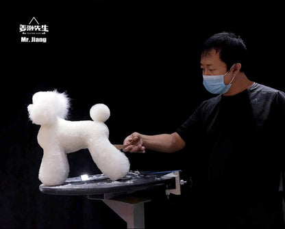 Mr. Jiang Teddy Päls hel kropp VIT