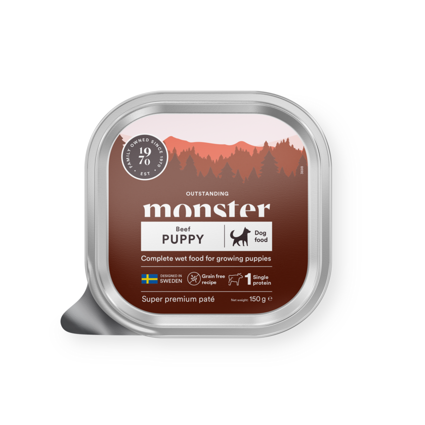 Monster Dog Puppy Beef Paté