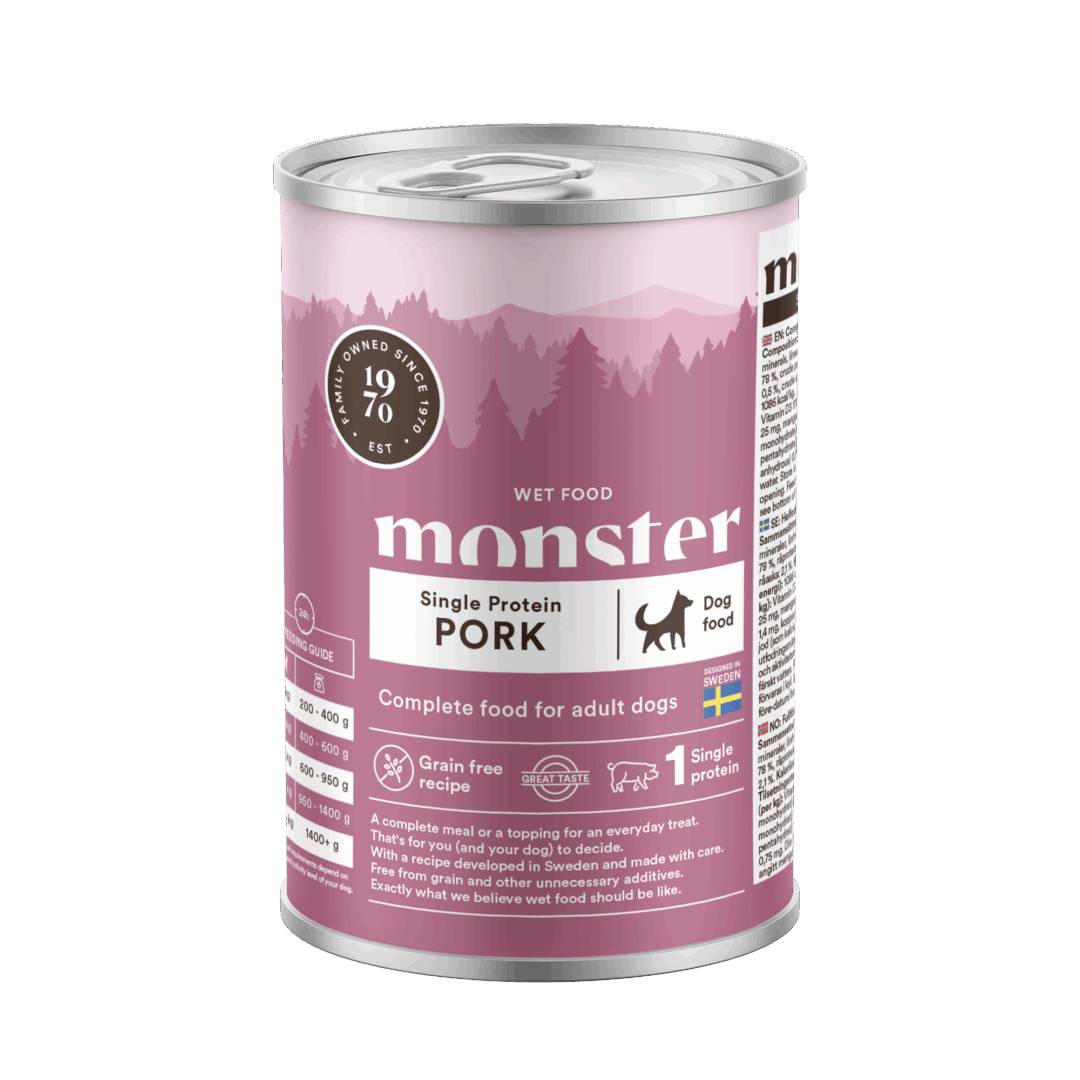 Single Protein Pork Burk 400g
