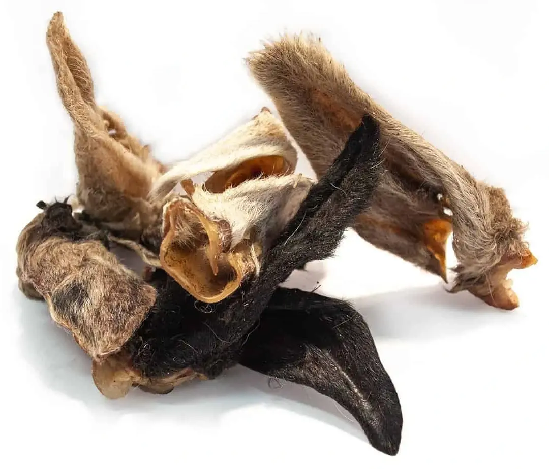 EMMZO Svenskt lammöra med päls 10-pack