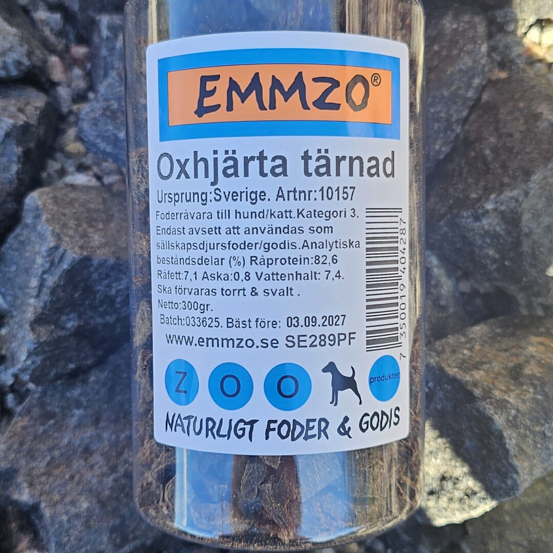 EMMZO-Tärnad svensk Oxhjärta 300g