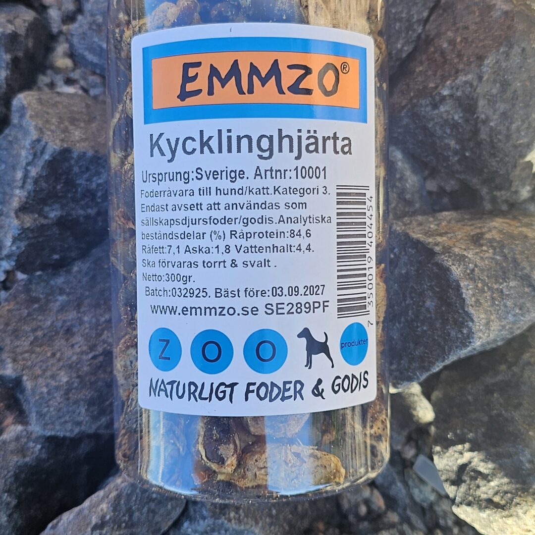 EMMZO-Hela svenska Kycklinghjärtan 300g