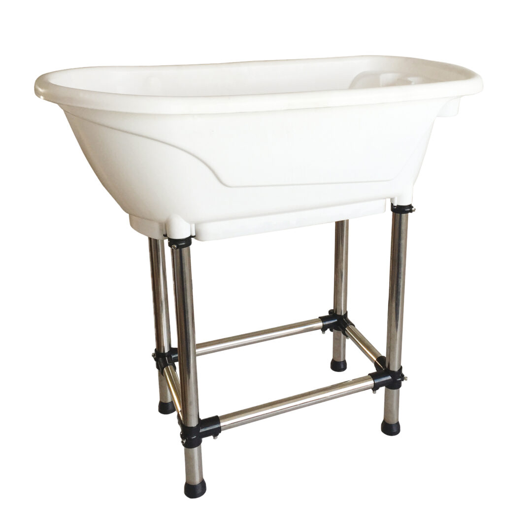 Mini hund/katt badkar VIT