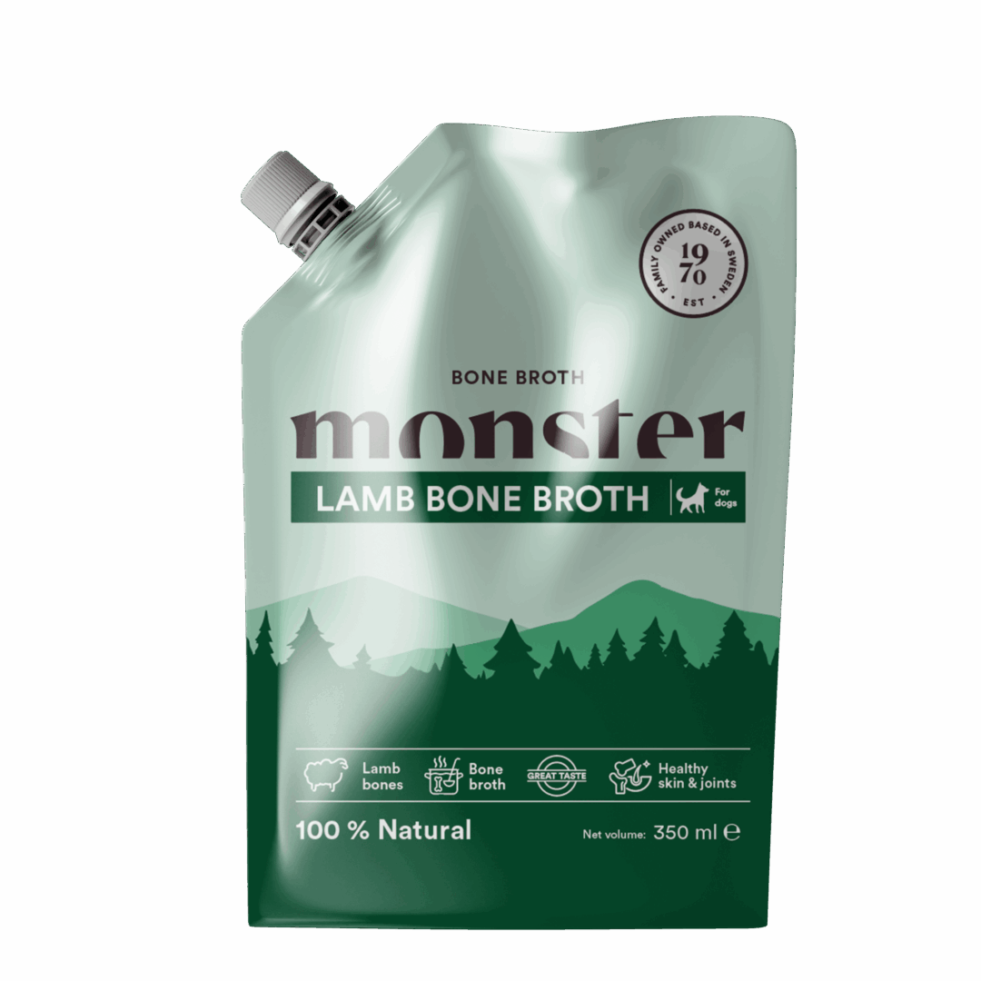 Monster Dog Bone Broth Lamb