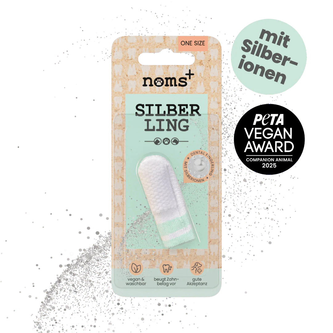 noms+ Silverling Fingertandborste
