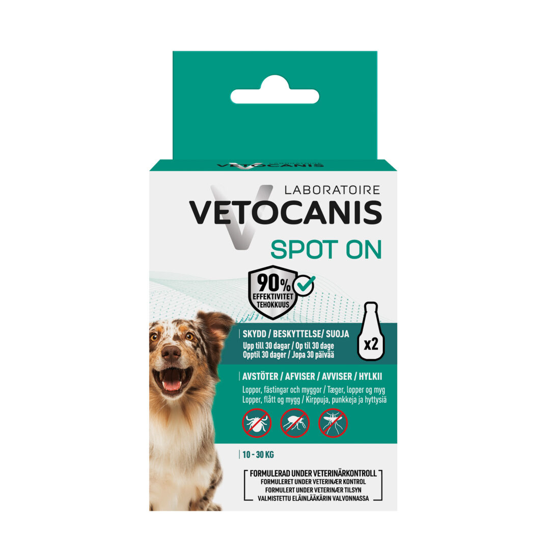 Vetocanis Spot On Hund Medium 2x3ml